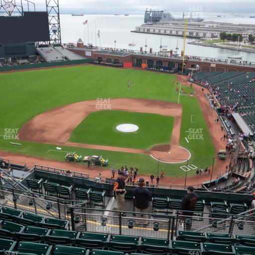 Oracle Park - Section View Box 320 Seat View