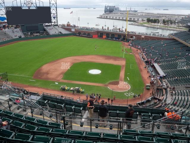 Oracle Park - Section View Box 320 Seat View