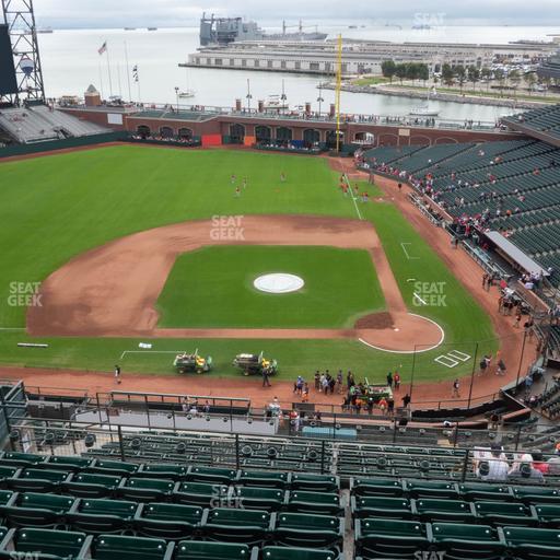 Oracle Park - Section View Box 321 Seat View