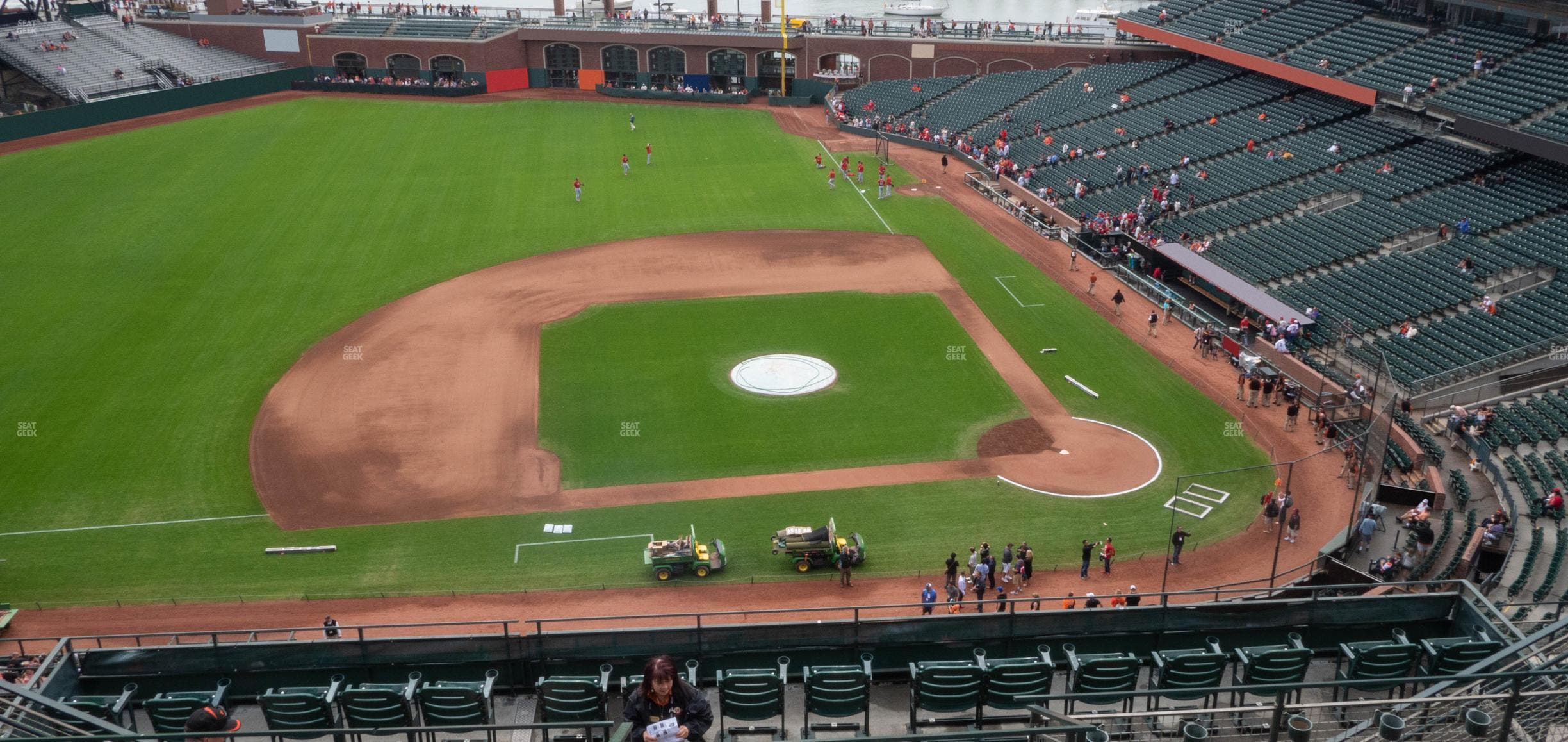 Oracle Park - Section View Box 323 Seat View