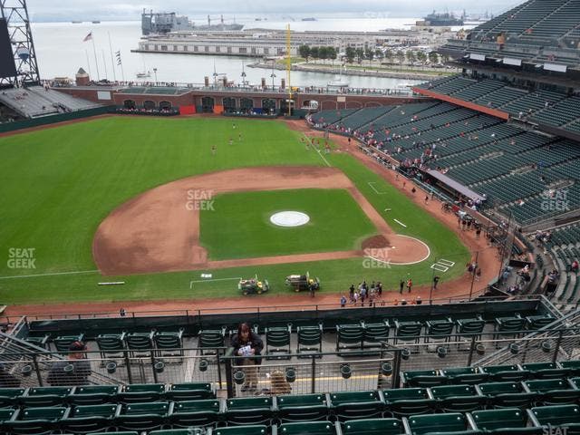Oracle Park - Section View Box 323 Seat View