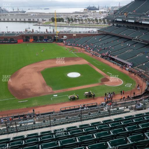 Oracle Park - Section View Box 324 Seat View