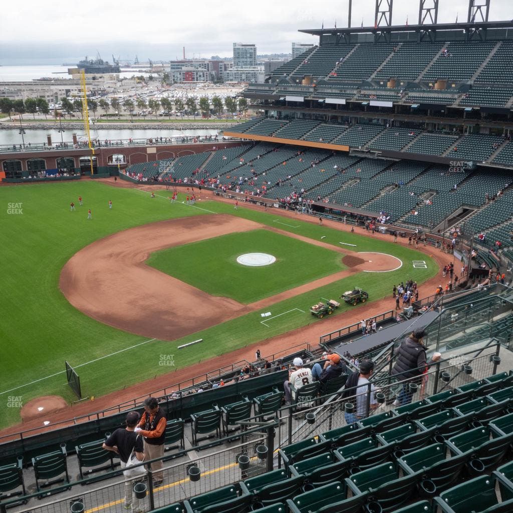Oracle Park - Section View Box 327 Seat View