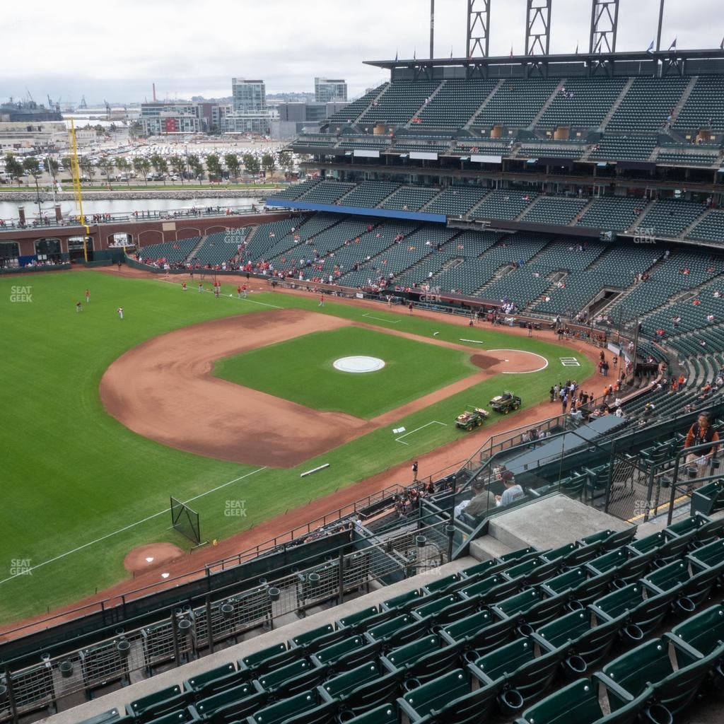 Oracle Park - Section View Box 328 Seat View