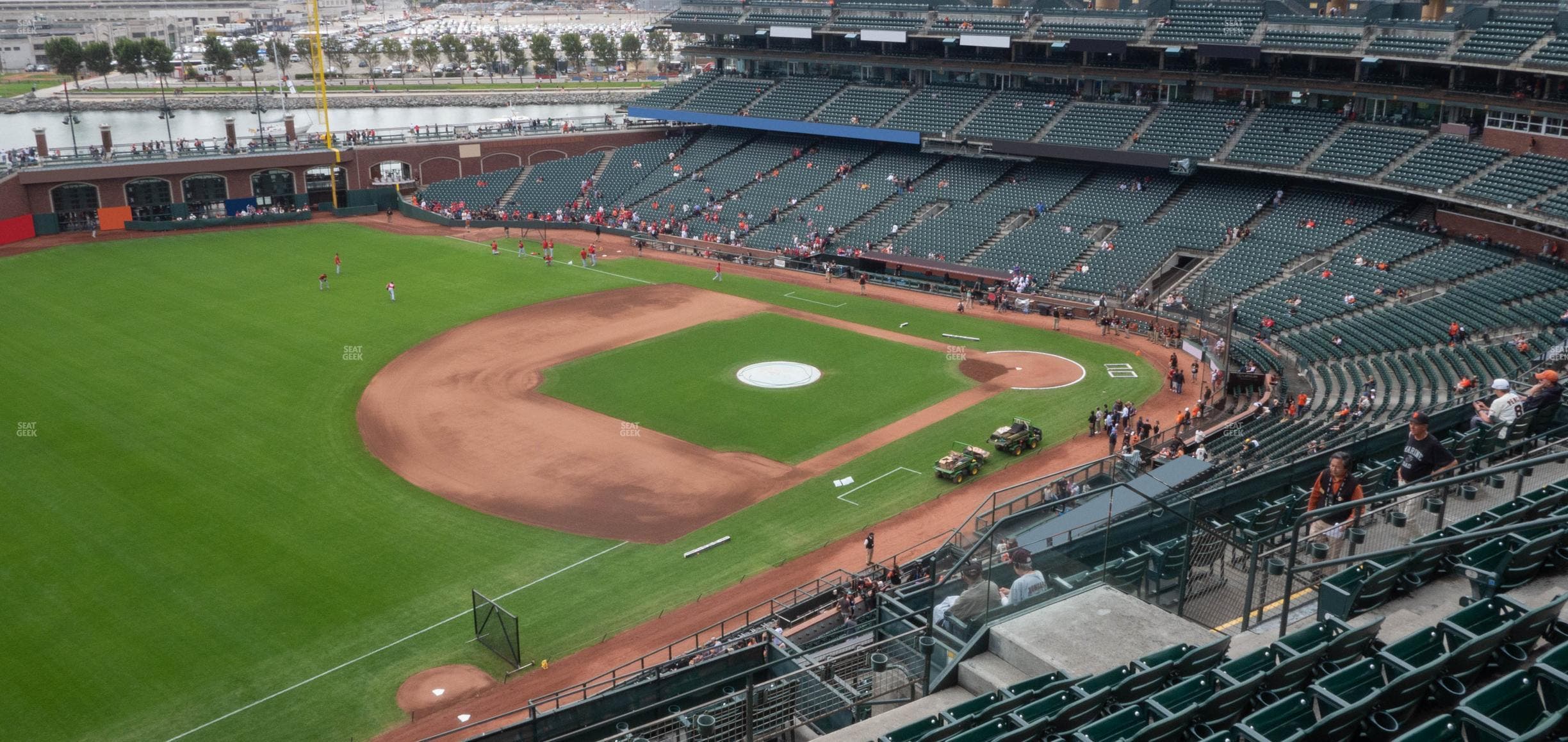 Oracle Park - Section View Box 328 Seat View