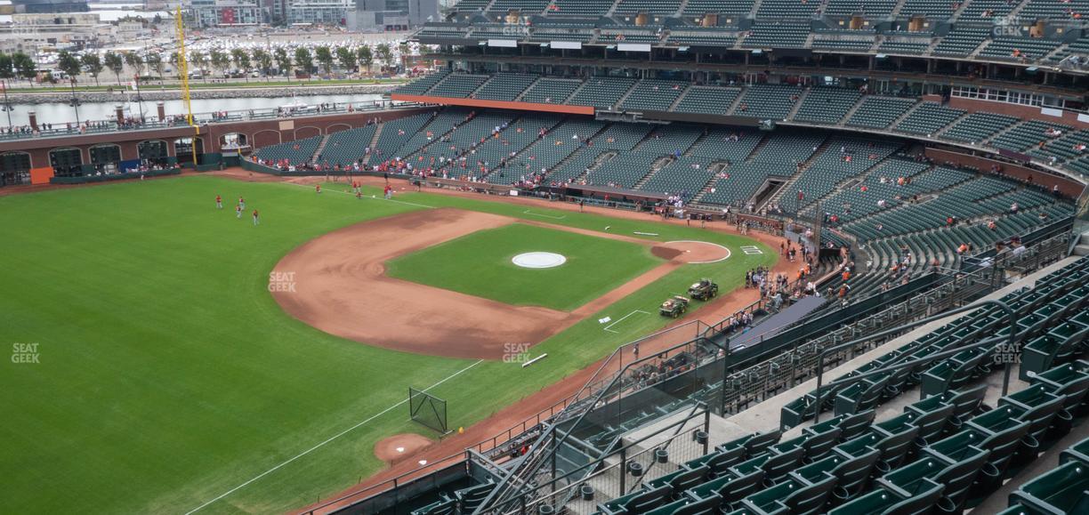 Oracle Park - Section View Box 330 Seat View