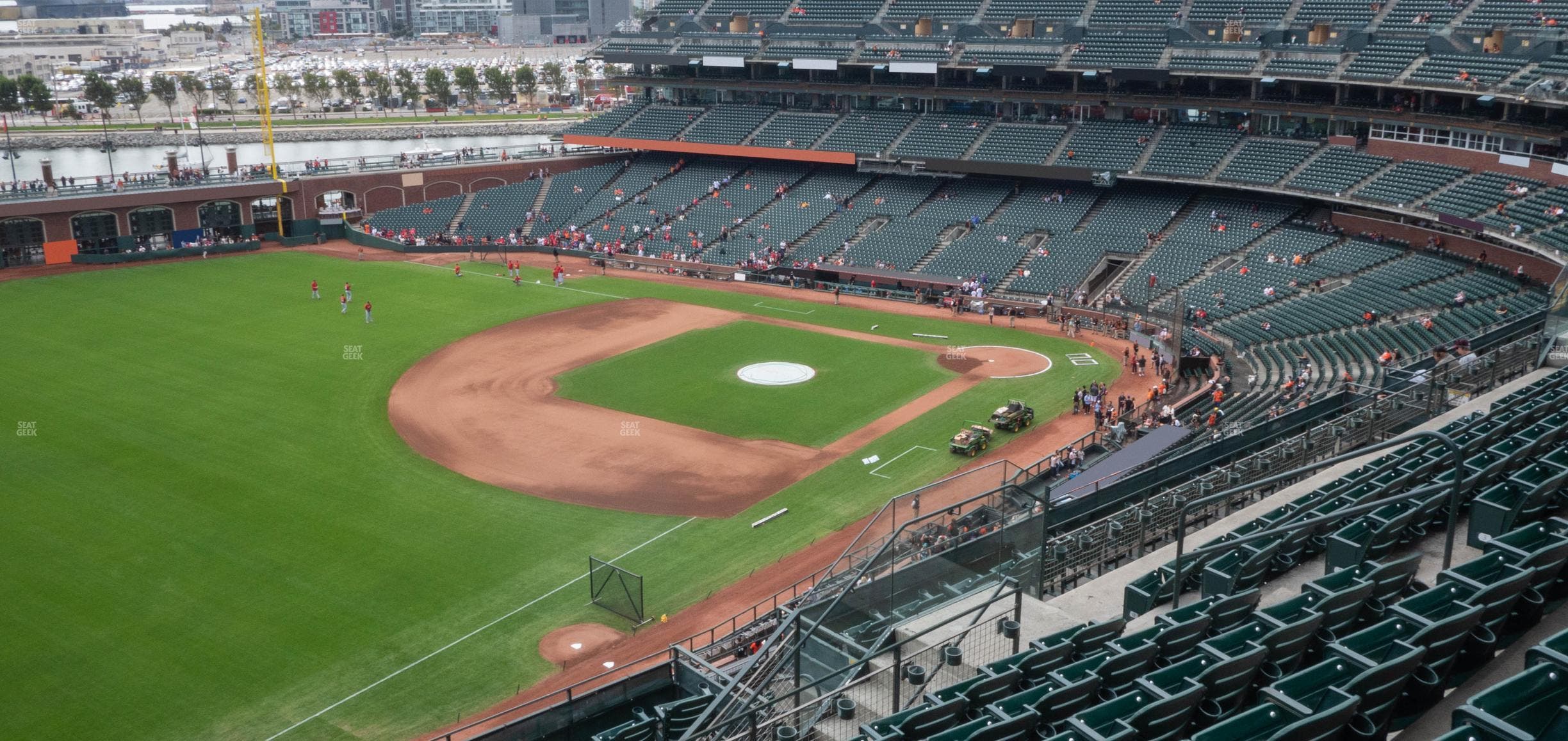 Oracle Park - Section View Box 330 Seat View