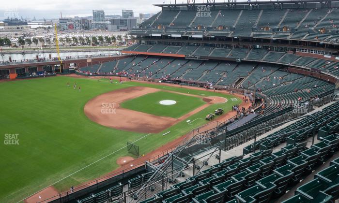 Oracle Park - Section View Box 330 Seat View
