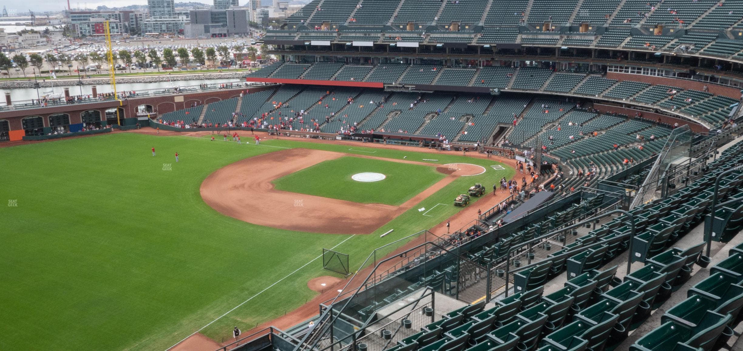 Oracle Park - Section View Box 331 Seat View