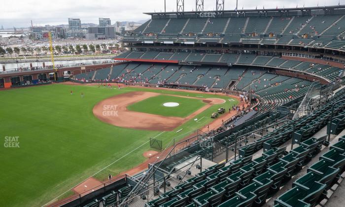 Oracle Park - Section View Box 331 Seat View