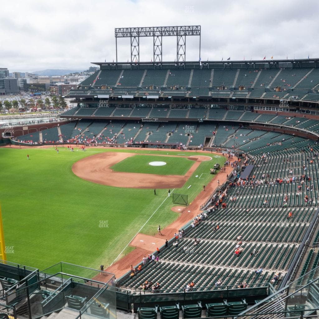 Oracle Park - Section View Box 334 Seat View