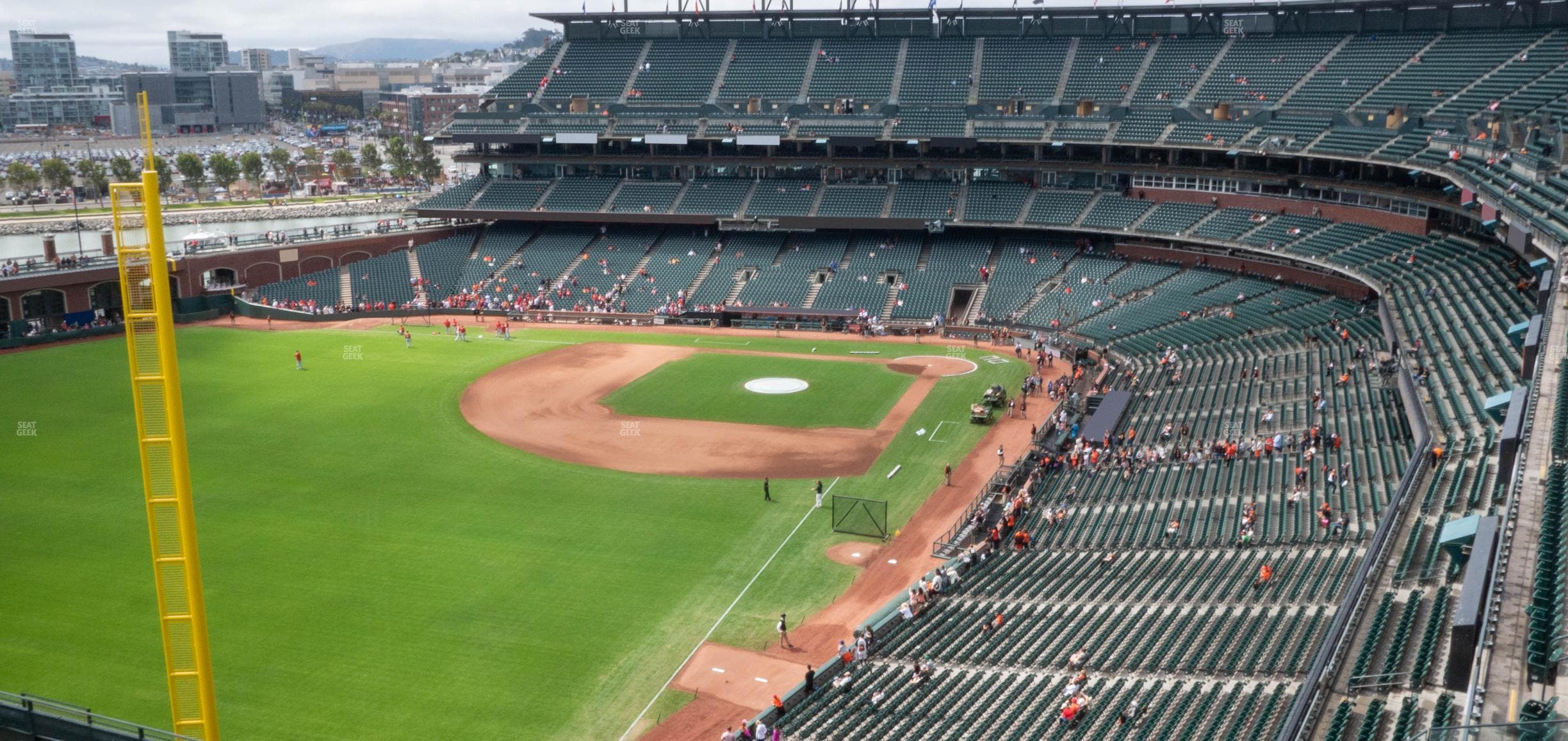 Oracle Park - Section View Box 334 Seat View