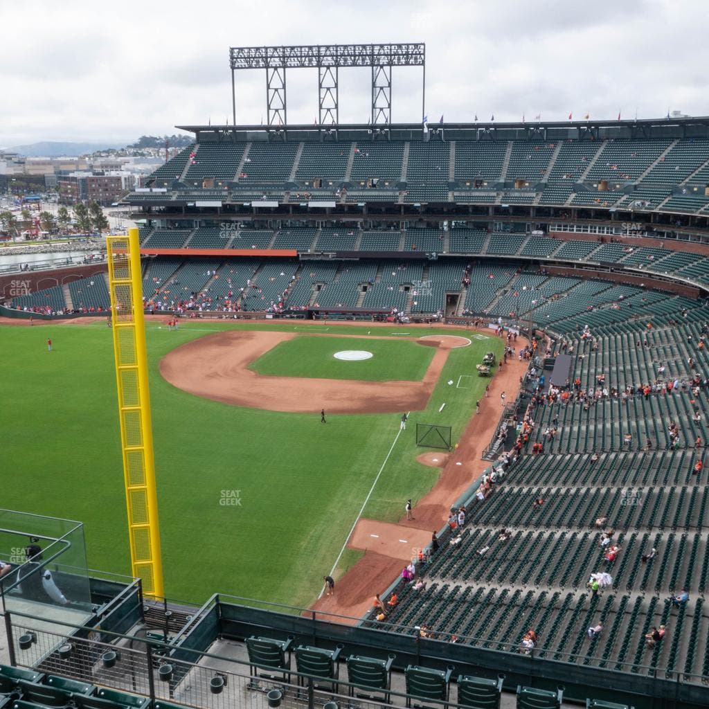 Oracle Park - Section View Box 335 Seat View