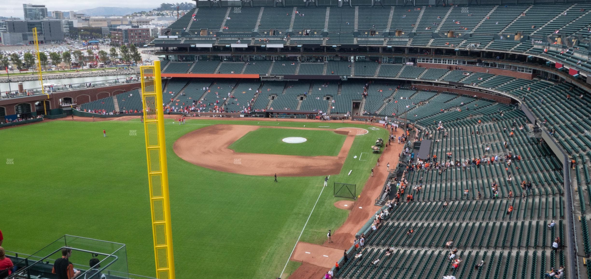 Oracle Park - Section View Box 335 Seat View