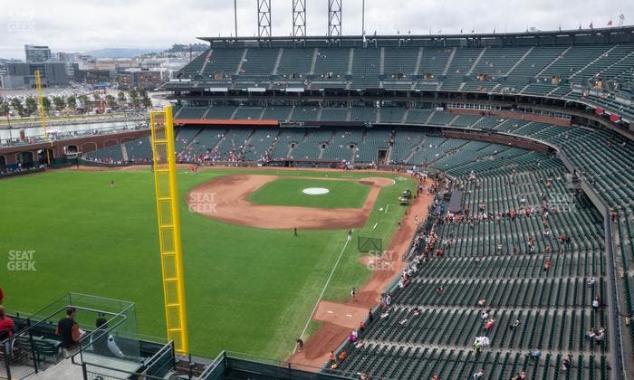 Oracle Park - Section View Box 335 Seat View