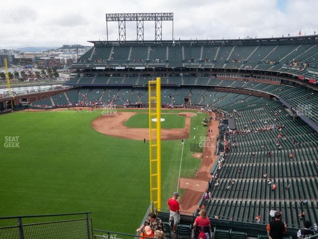 Oracle Park - Section View Box 336 Seat View