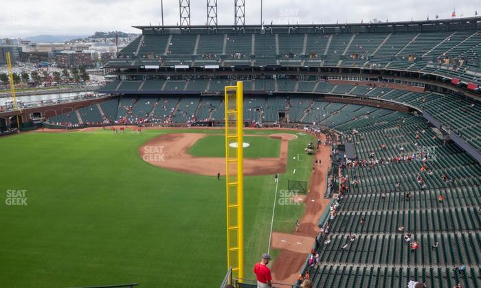 Oracle Park - Section View Box 336 Seat View
