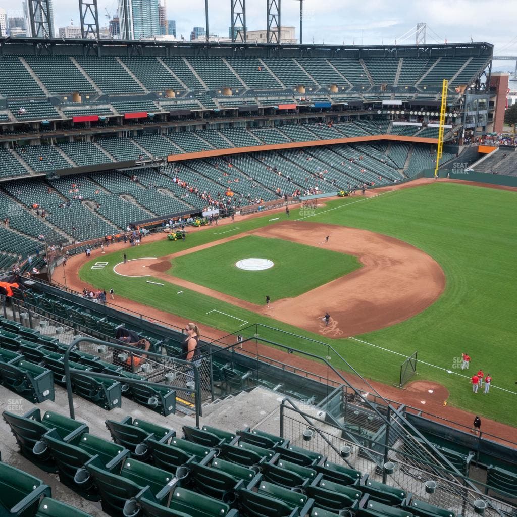 Oracle Park - Section View Reserved 302 Seat View
