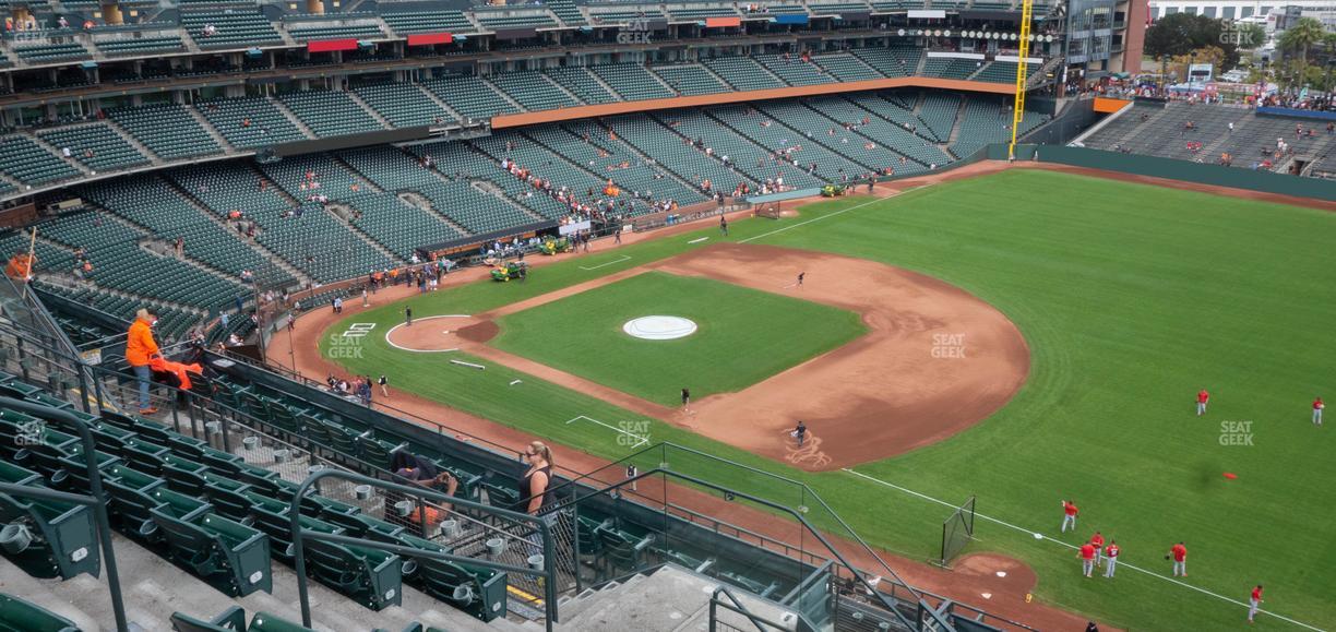 Oracle Park - Section View Reserved 302 Seat View