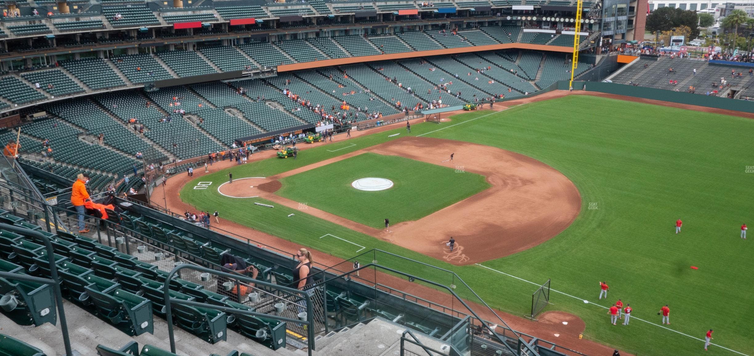 Oracle Park - Section View Reserved 302 Seat View