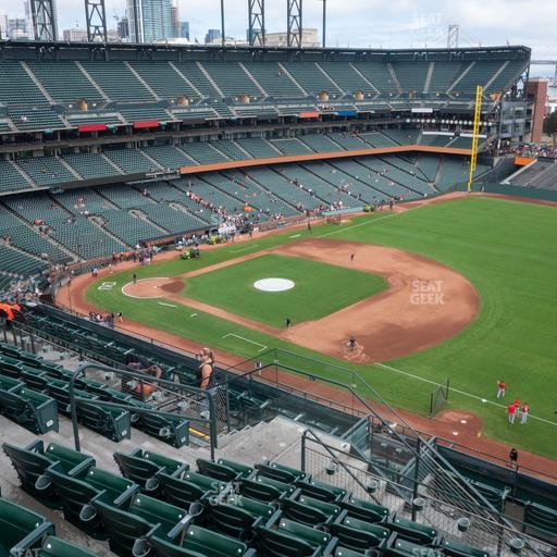 Oracle Park - Section View Reserved 302 Seat View