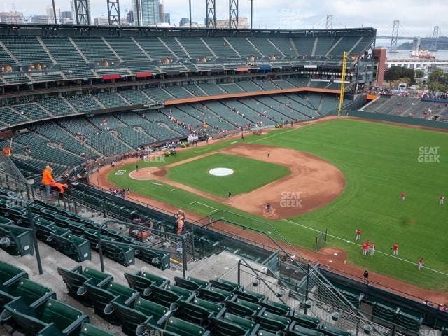 Oracle Park - Section View Reserved 302 Seat View