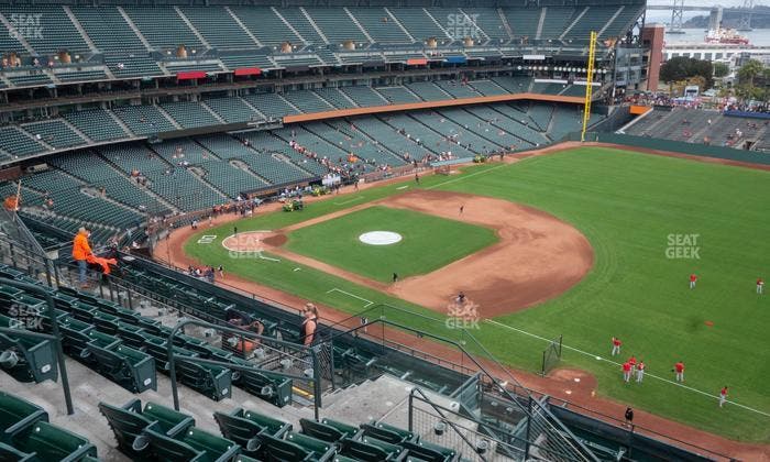 Oracle Park - Section View Reserved 302 Seat View