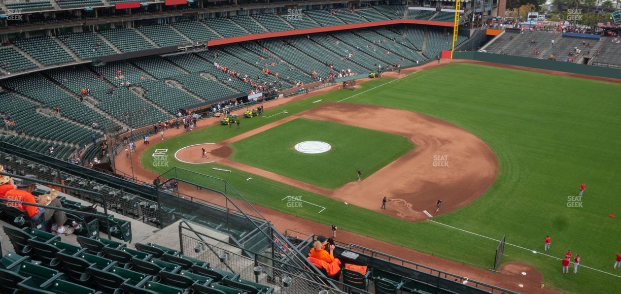 Oracle Park - Section View Reserved 304 Seat View