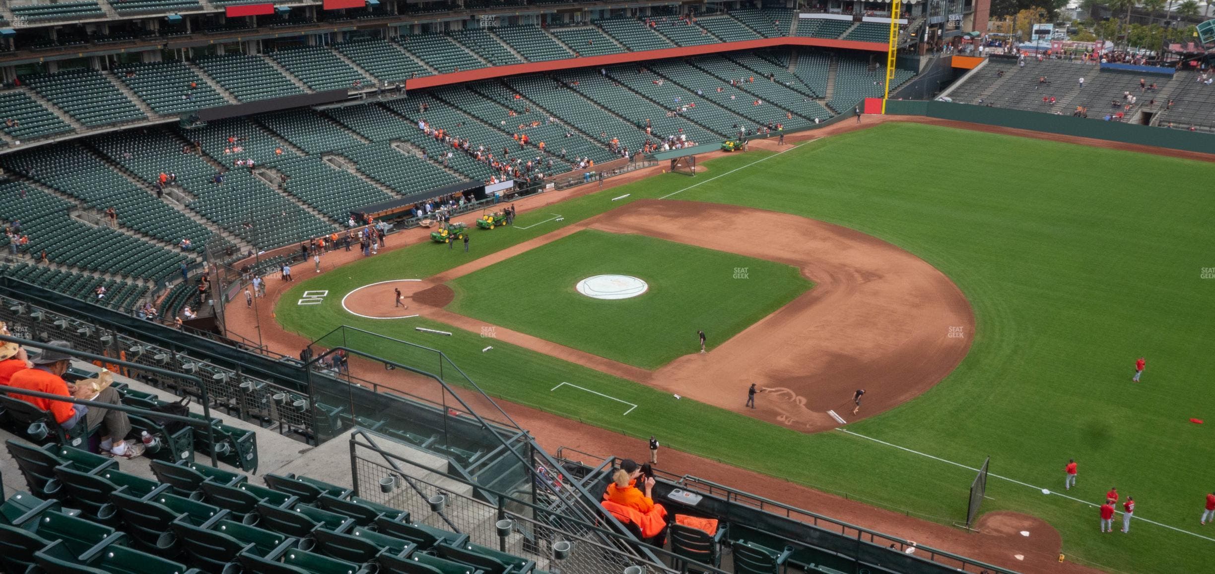 Oracle Park - Section View Reserved 304 Seat View