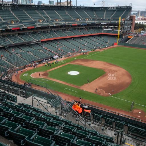 Oracle Park - Section View Reserved 304 Seat View