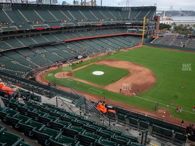Oracle Park - Section View Reserved 304 Seat View