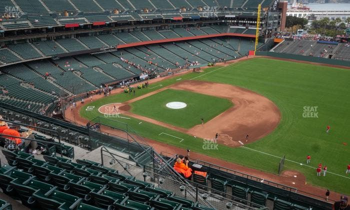 Oracle Park - Section View Reserved 304 Seat View