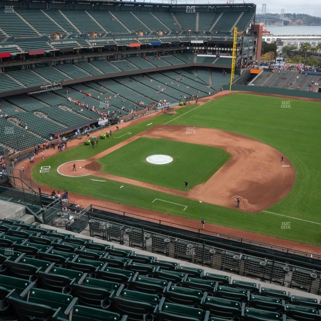 Oracle Park - Section View Reserved 305 Seat View