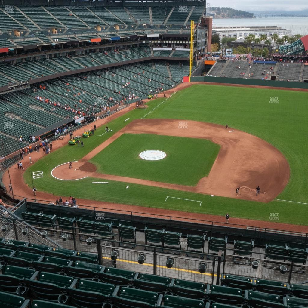 Oracle Park - Section View Reserved 307 Seat View
