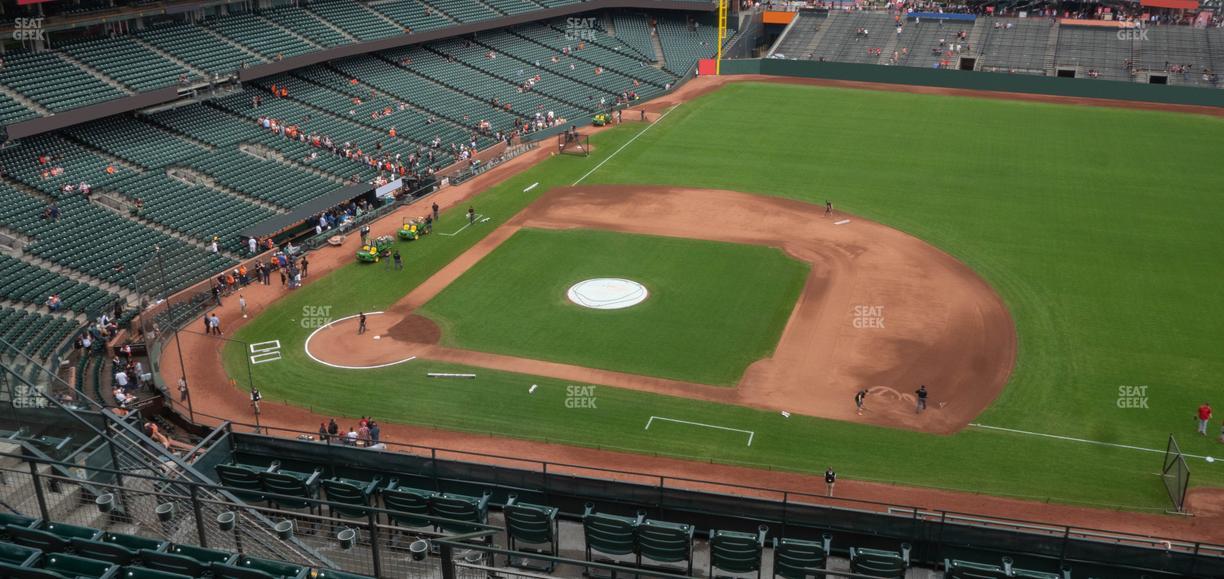 Oracle Park - Section View Reserved 307 Seat View