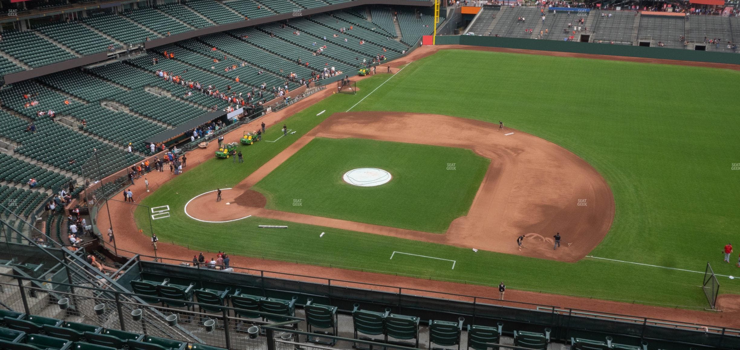 Oracle Park - Section View Reserved 307 Seat View