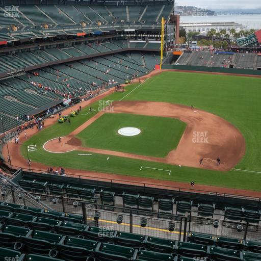 Oracle Park - Section View Reserved 307 Seat View