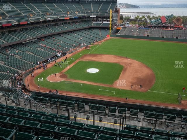 Oracle Park - Section View Reserved 307 Seat View
