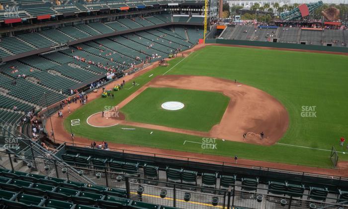 Oracle Park - Section View Reserved 307 Seat View