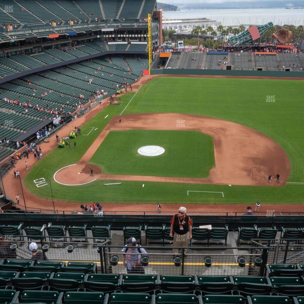 Oracle Park - Section View Reserved 308 Seat View