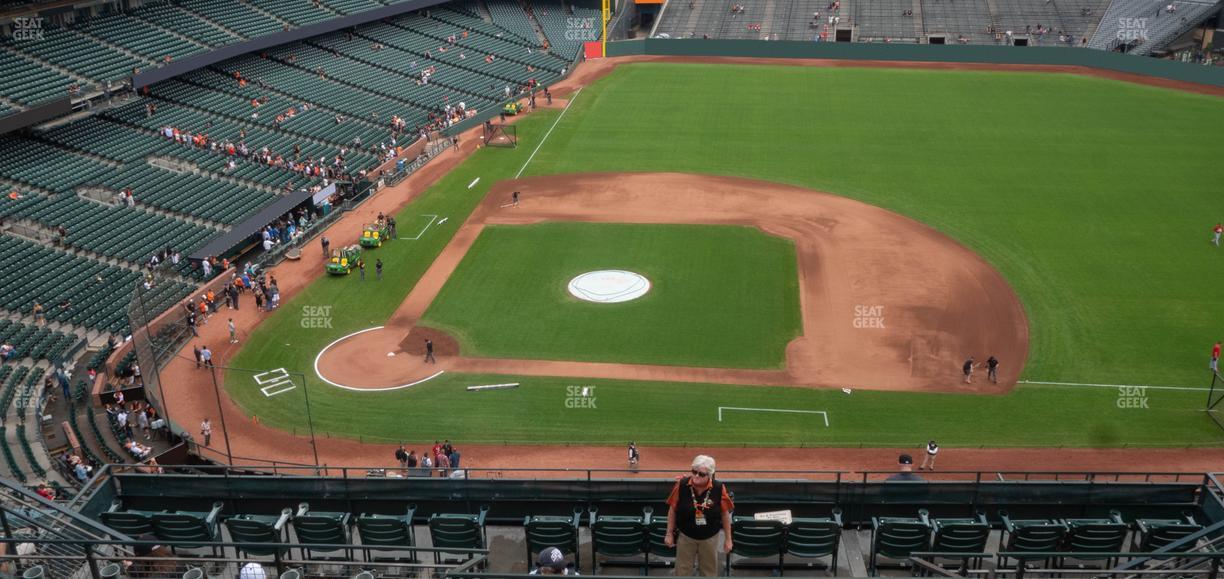 Oracle Park - Section View Reserved 308 Seat View