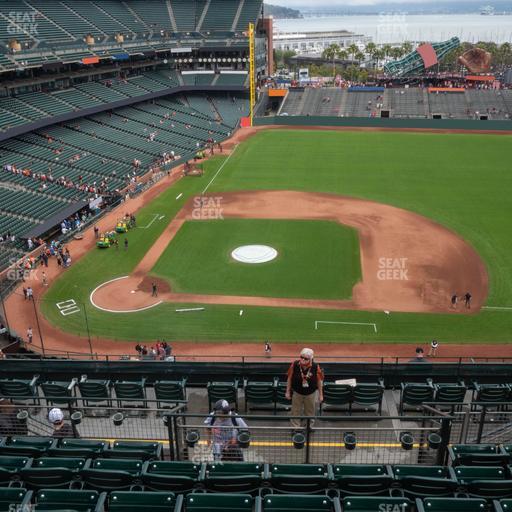 Oracle Park - Section View Reserved 308 Seat View