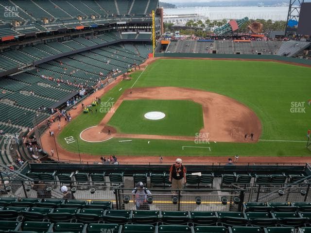 Oracle Park - Section View Reserved 308 Seat View
