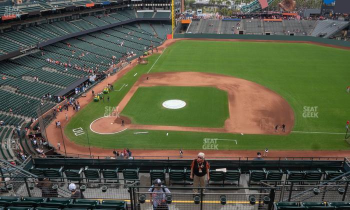 Oracle Park - Section View Reserved 308 Seat View