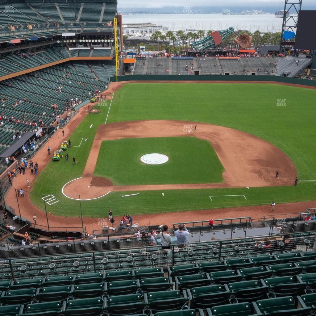 Oracle Park - Section View Reserved 310 Seat View