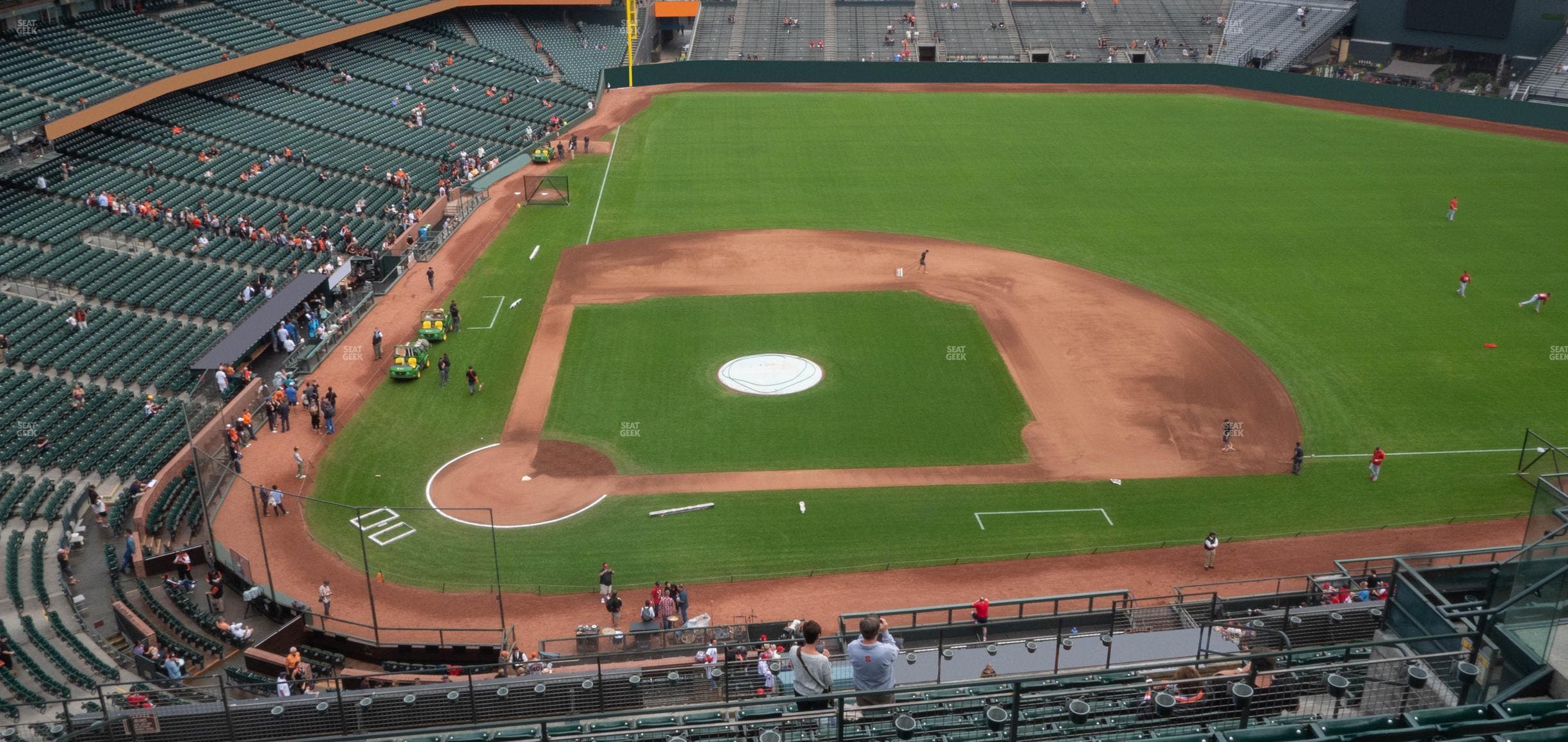 Oracle Park - Section View Reserved 310 Seat View