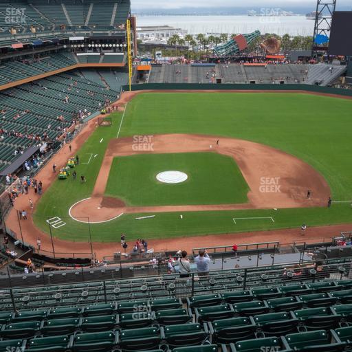 Oracle Park - Section View Reserved 310 Seat View
