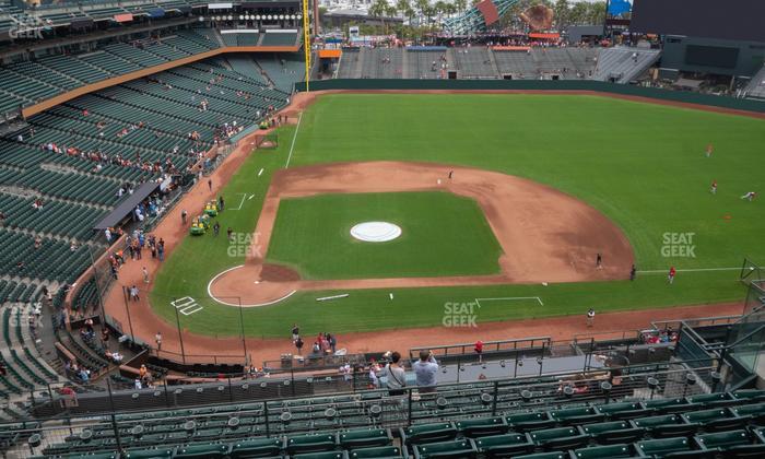 Oracle Park - Section View Reserved 310 Seat View