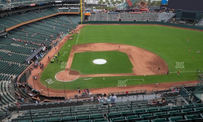 Oracle Park - Section View Reserved 310 Seat View