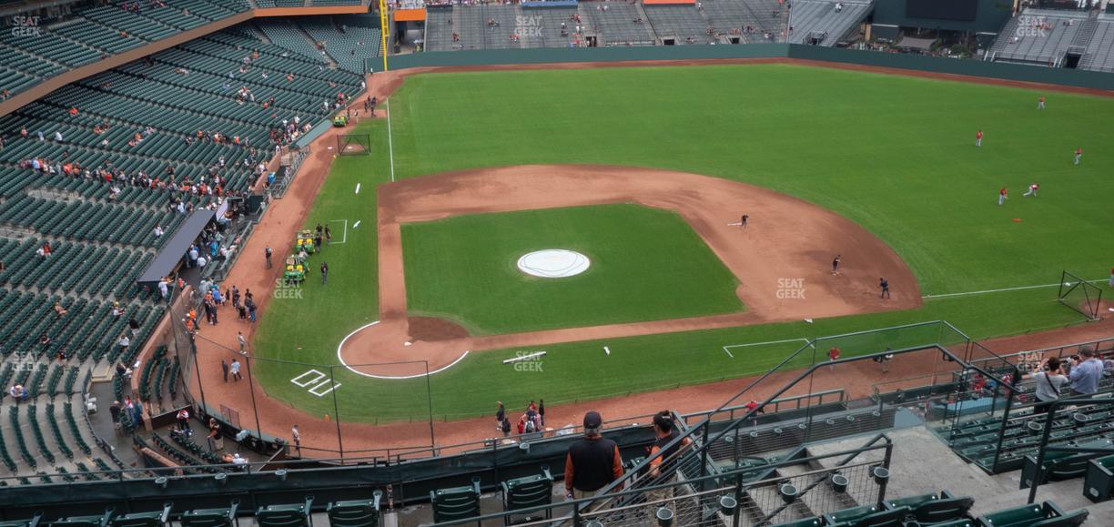 Oracle Park - Section View Reserved 311 Seat View